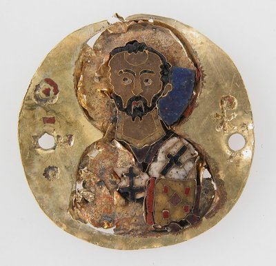 Aziz John Chrysostom madalyonu, Bizans, 10-11. yüzyıl. by Unbekannt