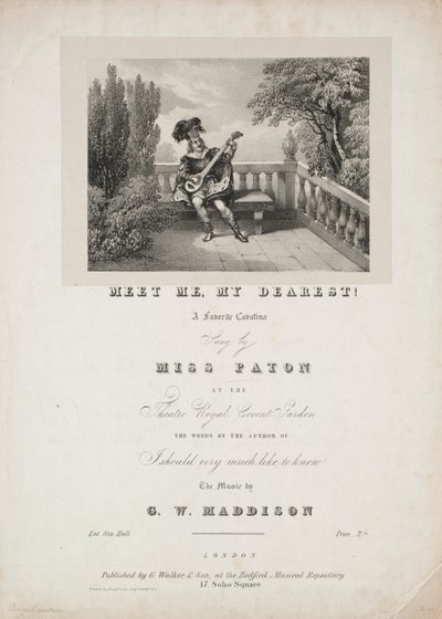 Benimle Tanışın Sevgilim!, 1800