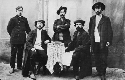 Narodnaya Volya Halkların İradesi organizasyonunun üyeleri, Rusya, c1870s-c1880s by Unbekannt