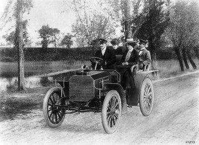 Mercedes 35 hp motorlu araba, 1901 by Unbekannt