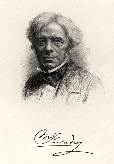 Michael Faraday, İngiliz fizikçi ve kimyager, 1931 by Unbekannt