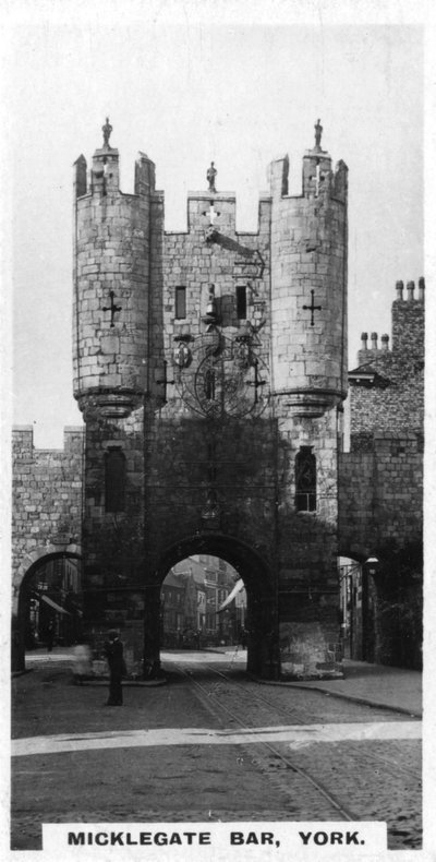 Micklegate Bar, York, 1920