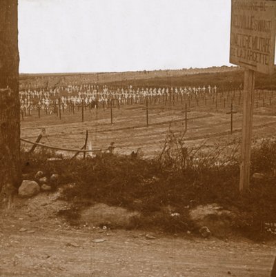 Askeri mezarlık, Neuville-Saint-Vaast, kuzey Fransa, c1914-c1918 by Unbekannt