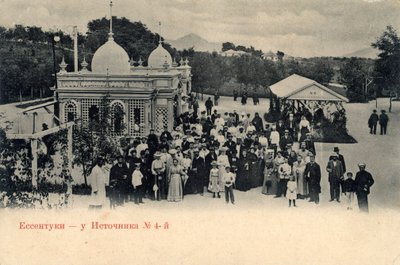 Maden suyu kaynağı no 4, Yessentuki, Rusya, 1900