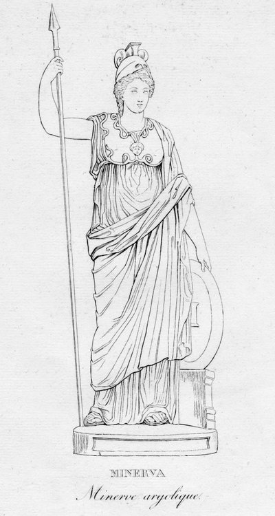Minerva Argolik Minerva, c1850 by Unbekannt