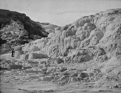 Minerva Terası, Yellowstone Parkı, c1897. by Unbekannt