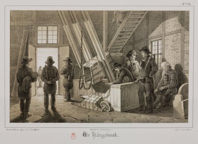 Madencilik, Metal Cevherleri Maden ocağı, Almanya, c 1851 by Unbekannt