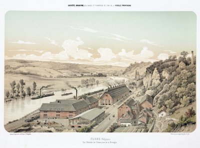 Madencilik, Metal Cevherleri Çinko işleri, Flone, Belçika by Unbekannt