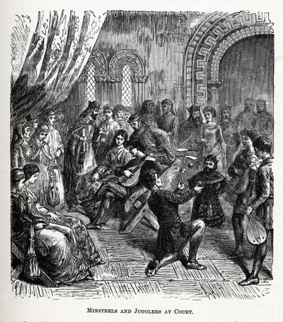 Sarayda Âşıklar ve Hokkabazlar, 1882 by Unbekannt