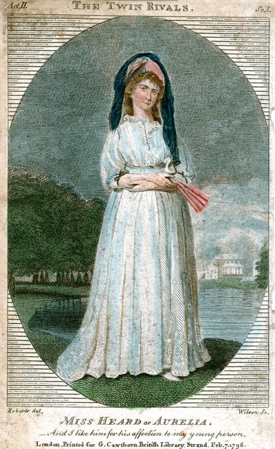 Bayan Heard, Aurelia olarak, 1796 by Unbekannt