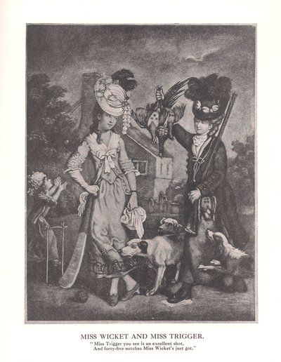 Bayan Wicket ve MissTrigger, c1778 1912 by Unbekannt