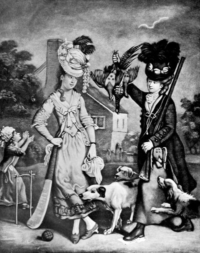 Bayan Wicket ve Bayan Tetik, 1770 by Unbekannt