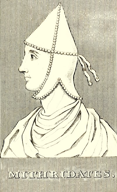 Mithridates, 65-110AD, 1830. by Unbekannt