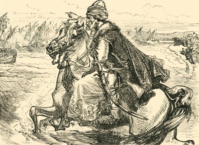 Muhammed II Denizcilerini Cesaretlendiriyor, 1890. by Unbekannt