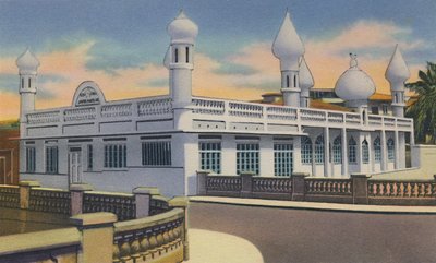 Muhammed Camii, İspanya Limanı, Trinidad, B.W.I., 1940