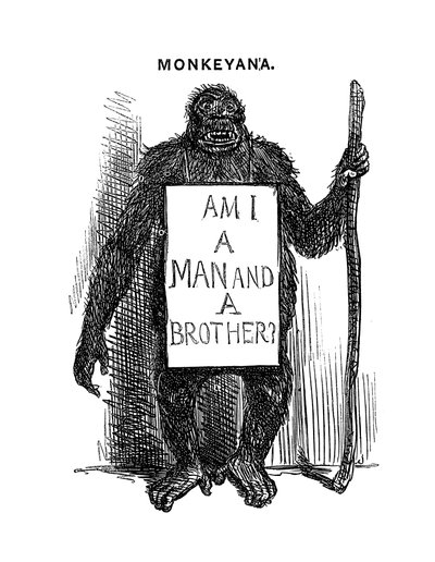 Monkeyana: Ben Erkek ve Kardeş miyim, 1861 by Unbekannt
