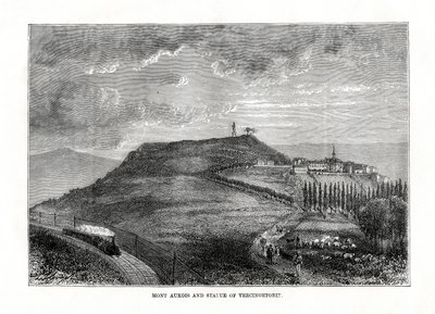 Mont Auxois ve Vercingetorix heykeli, Fransa, 1879 by Unbekannt
