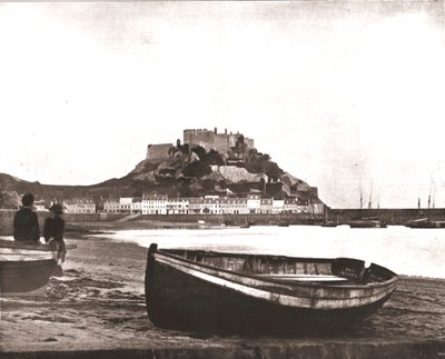 Mont Orgueil Kalesi, Jersey, 1894. by Unbekannt