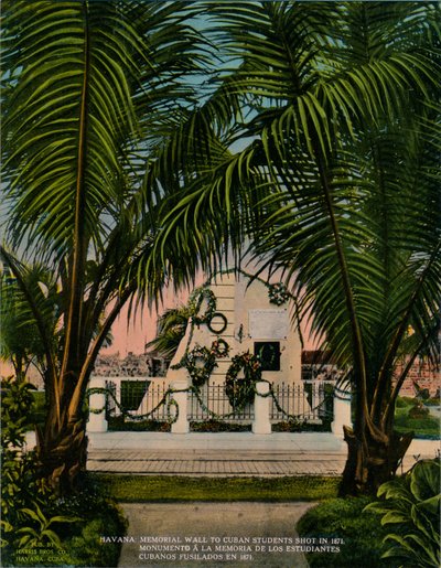 İspanyollar tarafından 1871, Havana, Küba, c1920