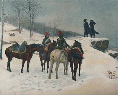 Moreau ve Kurmay Başkanı, Binbaşı Dessoles, 1800, 1876, 1896 by Unbekannt