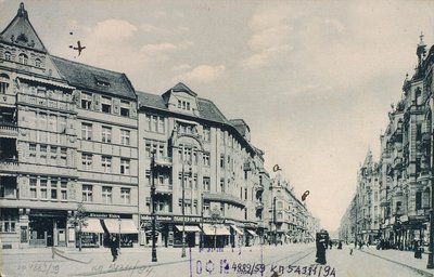 Motzstrasse, Berlin, Almanya, 1910