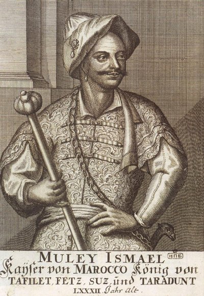 Moulay İsmail İbn Şerif, Fas Kralı, 1726 by Unbekannt