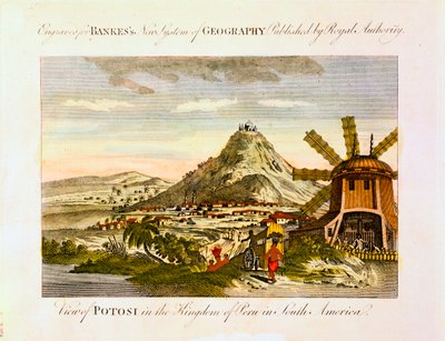 Potosi Dağı, Bolivya, c1788. by Unbekannt