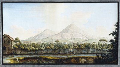 Vezüv Dağı, Napoli Krallığı, c 1767 by Unbekannt