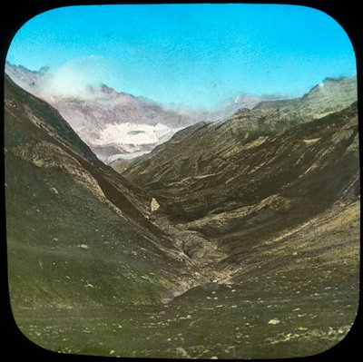 Dağ sahnesi, Hindistan, 19. yüzyılın sonları veya 20. yüzyılın başlarında by Unbekannt