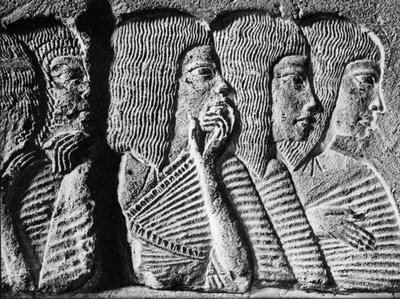 Bir Memphite baş rahibinin cenazesinde yas tutanlar, MÖ 1350 dolayları 1936 by Unbekannt
