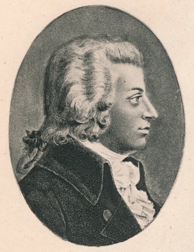 Mozart., 1895. by Unbekannt