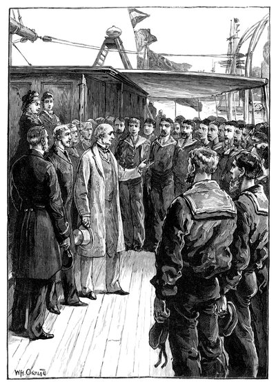 Bay Gladstone, 19. yüzyılın sonlarında Grantully Kalesi