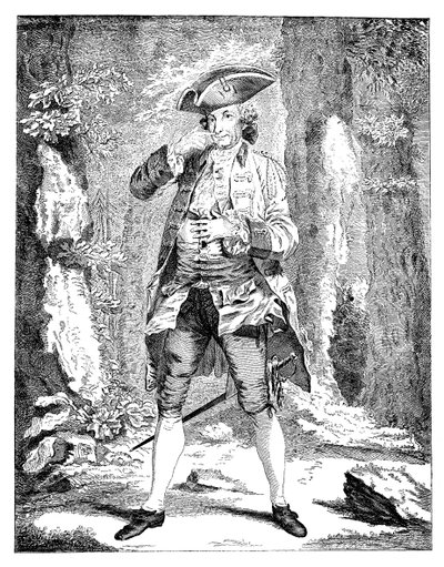 Bay Woodward, Mercutio karakterinde, 1753 by Unbekannt