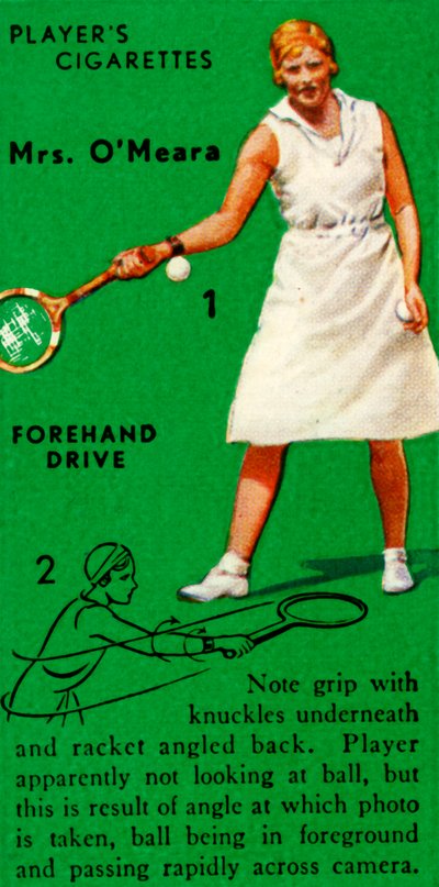 Bayan OMeara - Forehand Drive, c1935. by Unbekannt