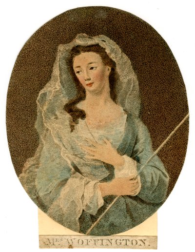 Bayan Woffington, c1760 by Unbekannt