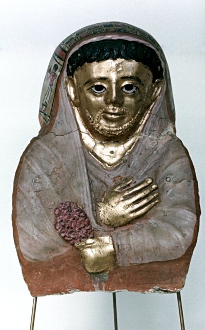 Ptolemaios Hanedanı, Sıvada Mumya Maskesi by Unbekannt