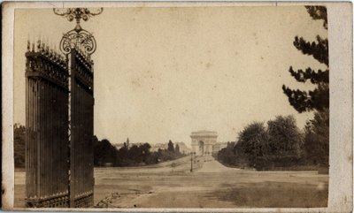 Paris Belediyesi (1871): Porte Maillot ve Arc de Triomphe