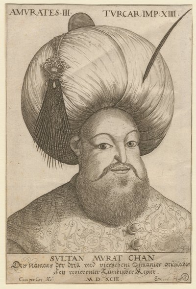 Murad 1546-1595, Osmanlı İmparatorluğu Sultanı, 1593 by Unbekannt