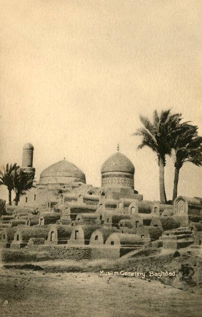 Müslüman Mezarlığı, Bağdat, c1918-c1939. by Unbekannt