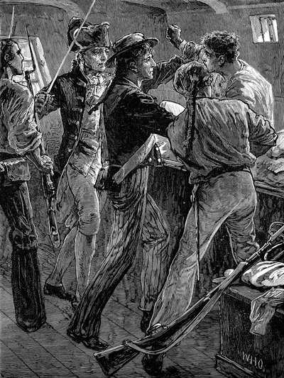 Bounty mürettebatının isyanı, 1789 19. yüzyılın sonları by Unbekannt