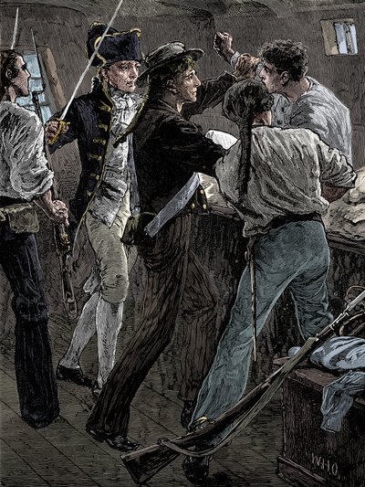 Bounty mürettebatının isyanı, 1789 19. yüzyılın sonları by Unbekannt