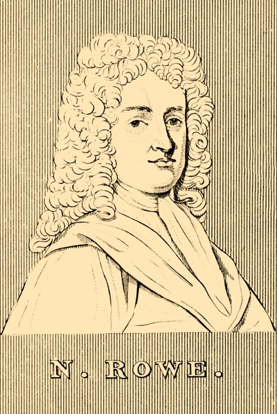 N. Rowe, 1674-1718, 1830. by Unbekannt