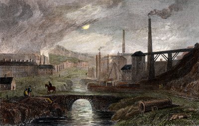 Nant-y-Glow Demir İşleri, Monmouthshire, Galler, c1780, c1830 by Unbekannt