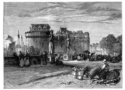 Nantes, Loire, Fransa, c1890 by Unbekannt