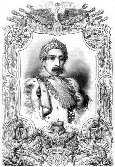 Napolyon III, Fransa İmparatoru, 1853 by Unbekannt