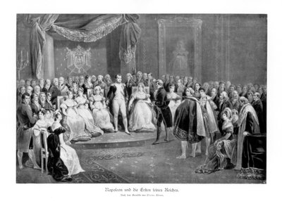 Napolyon ve imparatorluklarının ilki, c1804-1814 by Unbekannt