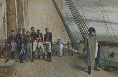 Napolyon Gemide H.M.S. Bellerophon, Temmuz 1815, 1896. by Unbekannt