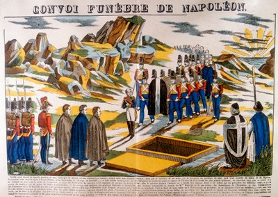 Napolyon cenaze korteji, St Helena, 1821 1826 by Unbekannt