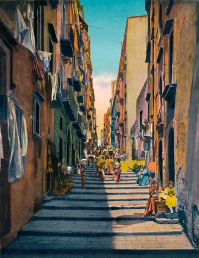Napoli - Pallonetti Santa Lucia, c1900. by Unbekannt