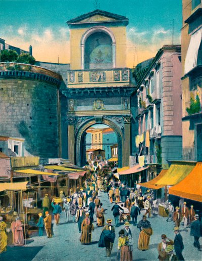 Napoli - Porta Capuana, c1900. by Unbekannt